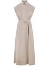 Brunello Cucinelli Women Linen Shirtdress