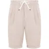 Brunello Cucinelli Drawstring-waistband Knee-length Bermuda Shorts