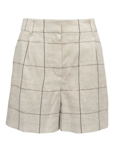 Brunello Cucinelli Linen Shorts