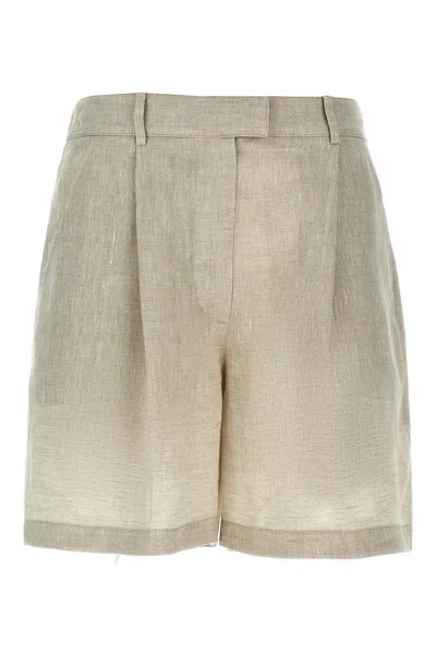 BRUNELLO CUCINELLI BRUNELLO CUCINELLI LINEN SHORTS