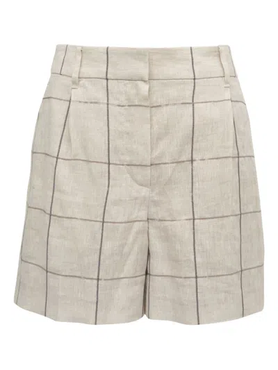 Brunello Cucinelli Linen Shorts