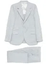 Brunello Cucinelli Linen Single-breasted Suit