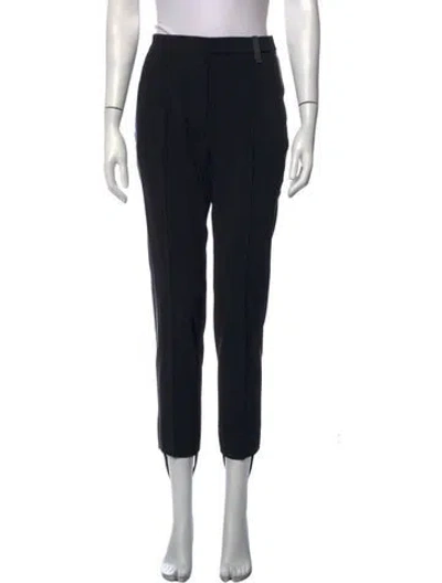 Pre-owned Brunello Cucinelli Linen Ski Pants In Black