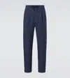 Brunello Cucinelli Linen Straight Pants