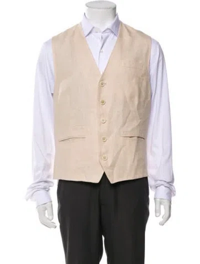 Pre-owned Brunello Cucinelli Linen Suit In Neutral