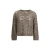 Brunello Cucinelli V-neck Long-sleeved Sweater