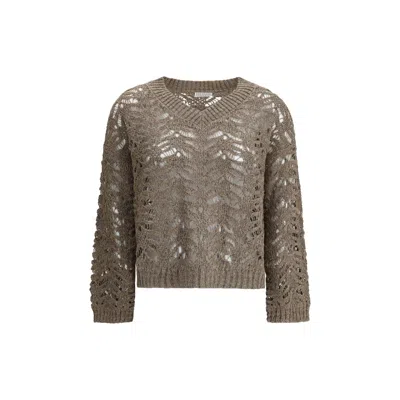 BRUNELLO CUCINELLI LINEN SWEATER