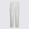 Brunello Cucinelli Women Slouchy Trousers In Viscose And Linen Fluid Twill With Moniline