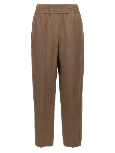 BRUNELLO CUCINELLI BRUNELLO CUCINELLI LINEN TROUSERS