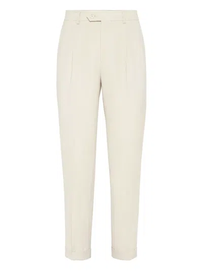 Brunello Cucinelli Linen Trousers