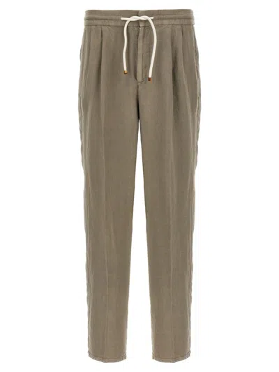 BRUNELLO CUCINELLI BRUNELLO CUCINELLI LINEN TROUSERS