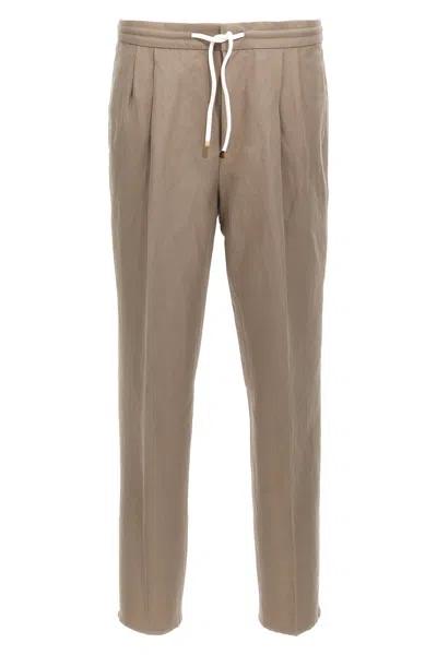 BRUNELLO CUCINELLI BRUNELLO CUCINELLI LINEN TROUSERS