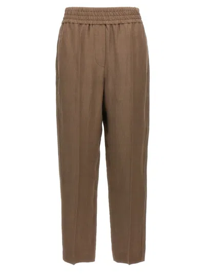 BRUNELLO CUCINELLI BRUNELLO CUCINELLI LINEN TROUSERS