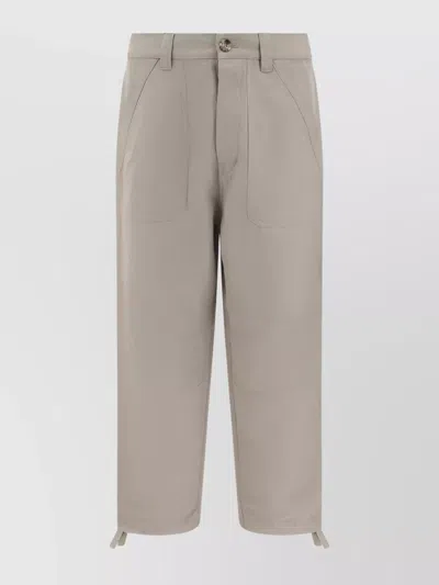 BRUNELLO CUCINELLI LINEN TROUSERS LIGHTWEIGHT ADJUSTABLE DRAWSTRINGS