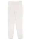 Brunello Cucinelli Men Garment-dyed Pants In Neutrals