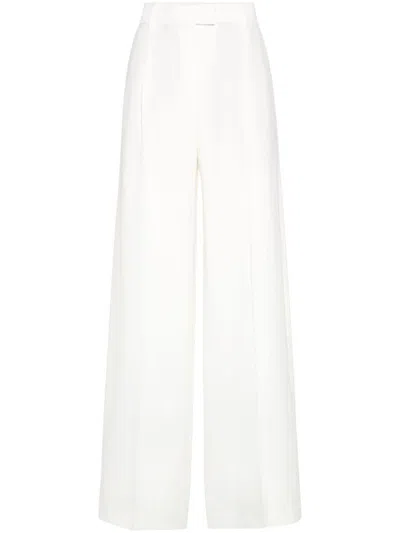 Brunello Cucinelli Linen Trousers With Shiny Details