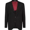 Brunello Cucinelli Linen Unconstructed Blazer In Black