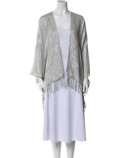 Pre-owned Brunello Cucinelli Linen V-neck Sweater