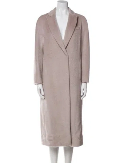 Pre-owned Brunello Cucinelli Llama Coat In Gray