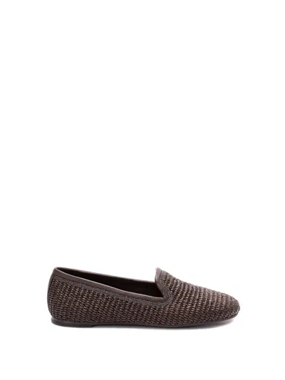 Brunello Cucinelli Loafers In Brown