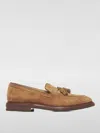 Brunello Cucinelli Flat Shoes In Beige