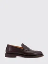 Brunello Cucinelli Leather Slip-on Loafers Rubber Sole In Multi