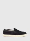 Brunello Cucinelli Slip-on Sneakers In Black