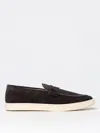 Brunello Cucinelli Suede Loafer Sneaker Loafers Blue In Grau