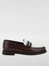 Brunello Cucinelli Brown Loafers With Monile Detail And Chain In Leather Woman In Brown