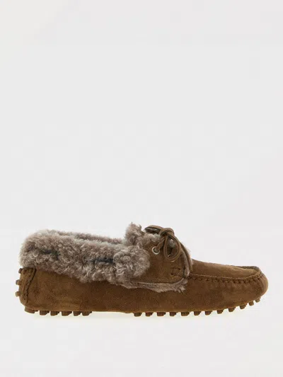 BRUNELLO CUCINELLI LOAFER BRUNELLO CUCINELLI WOMAN COLOR BROWN,H42872032