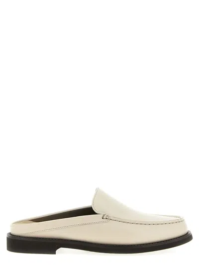 Brunello Cucinelli Loafers Sabots In White