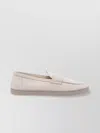 Brunello Cucinelli Loafers With Round Toe And Suede Finish