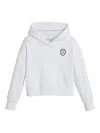 Brunello Cucinelli Logo-patch Zipped Hoodie In White