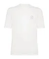 Brunello Cucinelli Logo-appliqué T-shirt In White