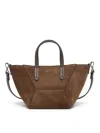 Brunello Cucinelli Mini Bc Duo Leather Cross Body Bag