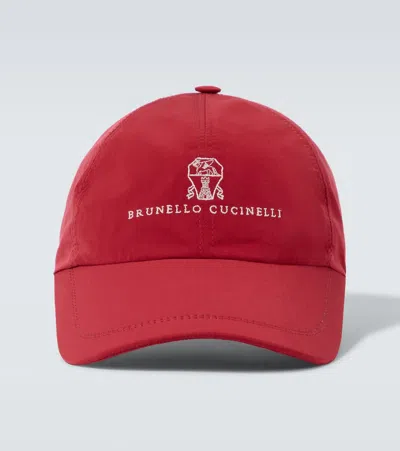BRUNELLO CUCINELLI LOGO BASEBALL CAP
