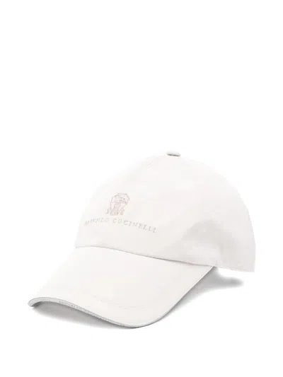 BRUNELLO CUCINELLI BRUNELLO CUCINELLI LOGO BASEBALL CAP