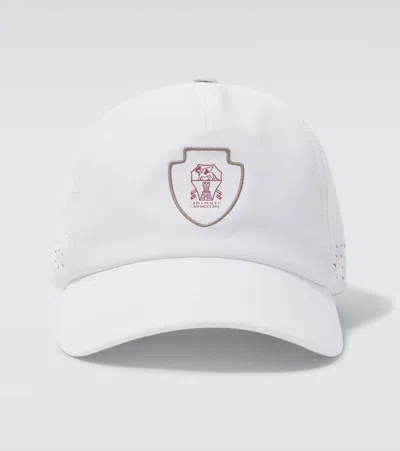 BRUNELLO CUCINELLI LOGO BASEBALL CAP