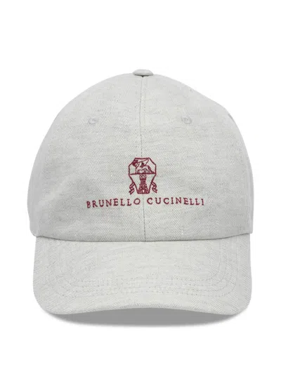 BRUNELLO CUCINELLI LOGO BASEBALL CAP