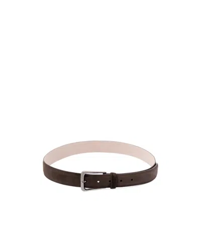 BRUNELLO CUCINELLI SUEDE BELT