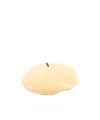 Brunello Cucinelli Wool Beret In Nude