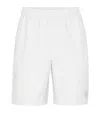 Brunello Cucinelli Elastic-waist Panelled Shorts In White