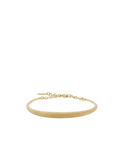 Brunello Cucinelli Logo Bracelet In Gold
