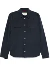 Brunello Cucinelli Logo-buttons Jacket In Blue