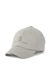 Brunello Cucinelli Water-resistant Baseball Cap In Grey