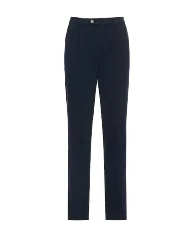 Brunello Cucinelli Logo Casual Pants In Black