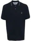 BRUNELLO CUCINELLI BRUNELLO CUCINELLI LOGO COTTON POLO SHIRT