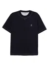 Brunello Cucinelli T-shirt In Black