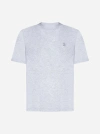 Brunello Cucinelli T-shirts In Pearl