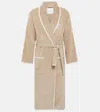 Brunello Cucinelli Logo Cotton Terry Bathrobe